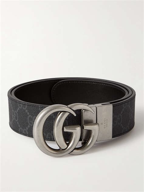 gucci belt supreme pink tint|Gucci leather belt.